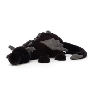 JellyCat Onyx Dragon Huge 27"