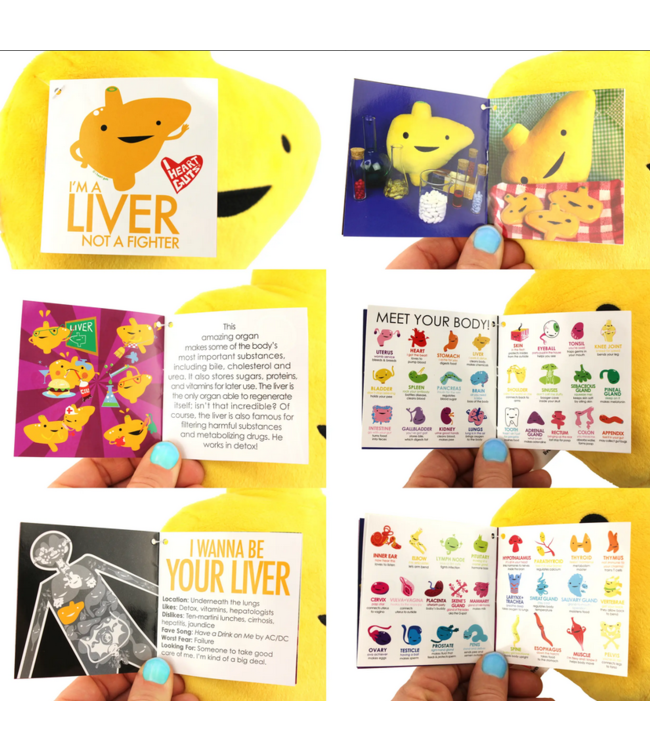 Liver Plush-Im a Liver not a Fighter