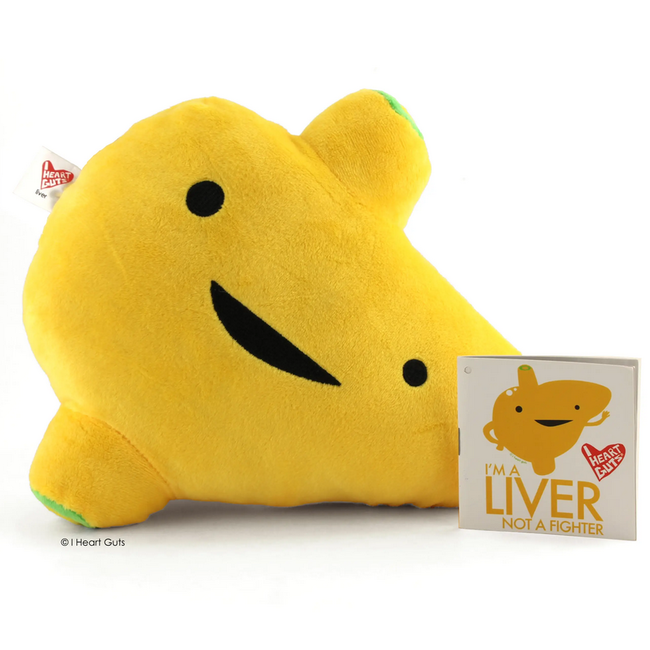 Liver Plush-Im a Liver not a Fighter