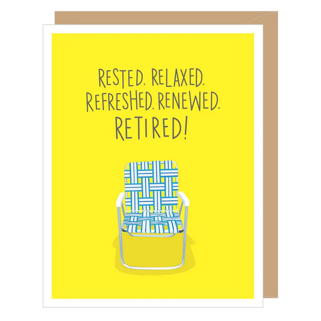Retirement: Time to Kick Back and Chair-ish the Moment!