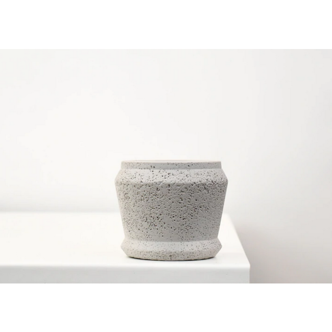 Harper Pot: A Stylish Speckled Concrete Planter