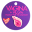 Sparkly Vagina + Vulva Lapel Pin - Hooray for the Vajayjay!