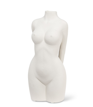 Abbott Full Body Vase White 10"
