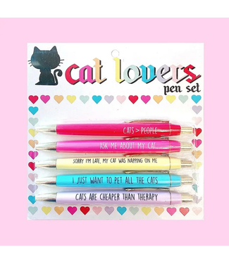 FUN CLUB Cat Lovers Pen Set