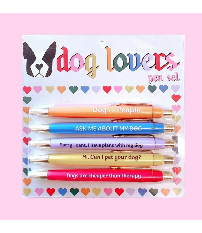 Dog Lovers Pen Set