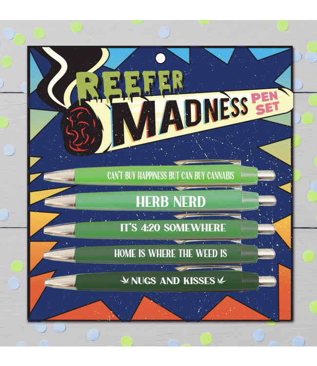 Reefer Madness Pen Set