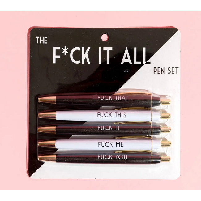 Fuck It All Pen Set