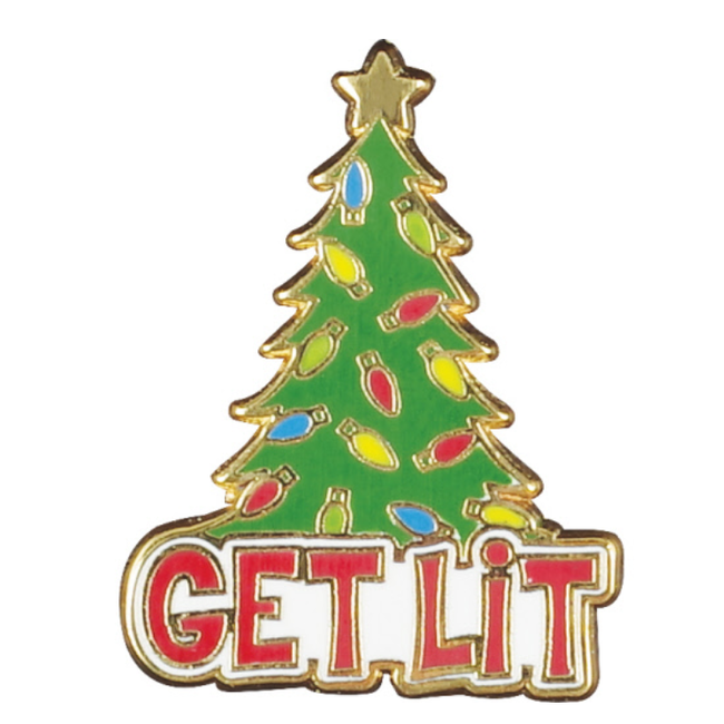 Get Lit Enamel Pin