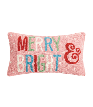 Peking Handicraft Merry And Bright Hook Pillow