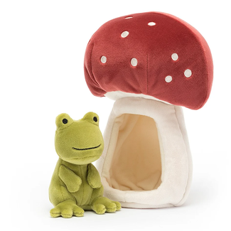 JellyCat Inc. Forest Fauna Frog Plush
