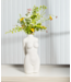Full Body Vase White 10"