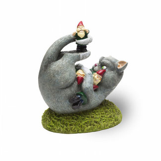 Big Mouth Inc. Big Mouth - Cat Attack Garden Gnome