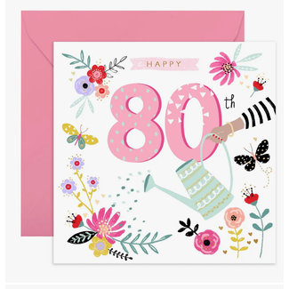 Central 23 Happy 80th Birthday Card