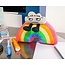 "I'm So Over It" Novelty Plush Rainbow