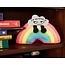 "I'm So Over It" Novelty Plush Rainbow