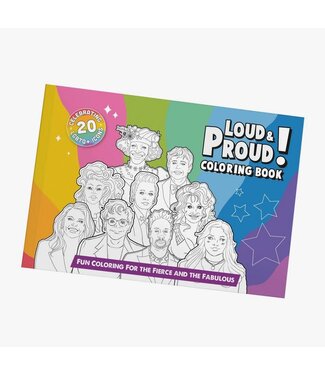 Bubblegum Stuff Loud and Proud Coloring Book