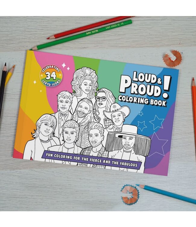 Loud and Proud Coloring Book