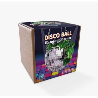 Bubblegum Stuff Disco Ball Hanging Planter 4"