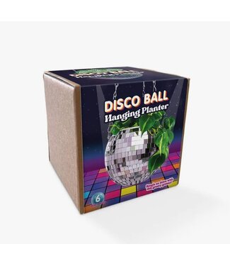 Bubblegum Stuff Disco Ball Hanging Planter 4"
