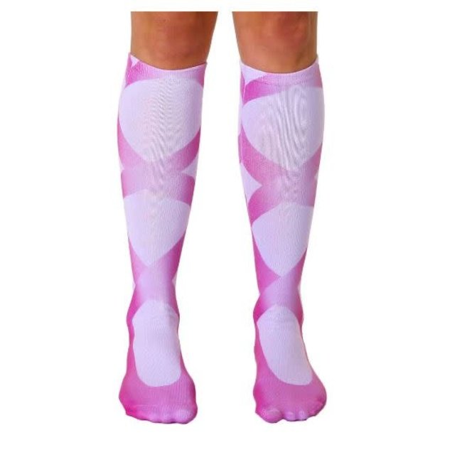 Toe-tally En Pointe: Ballerina Knee High Socks for Every Step!