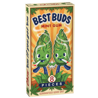 Blue Q Best Buds Mint Gum