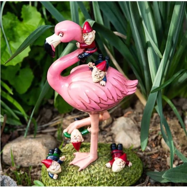 Gnome and Flamingle: The Flamingo Gnome