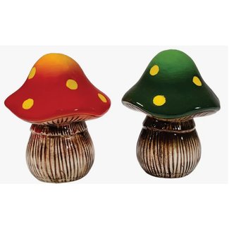 Streamline Woodland Mushroom Salt and Pepper Set