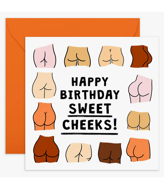 Central 23 Happy Birthday Sweet Cheeks Card