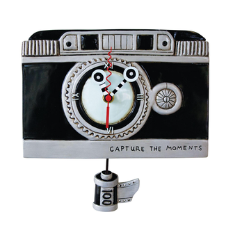 Enesco Vintage Camera Clock