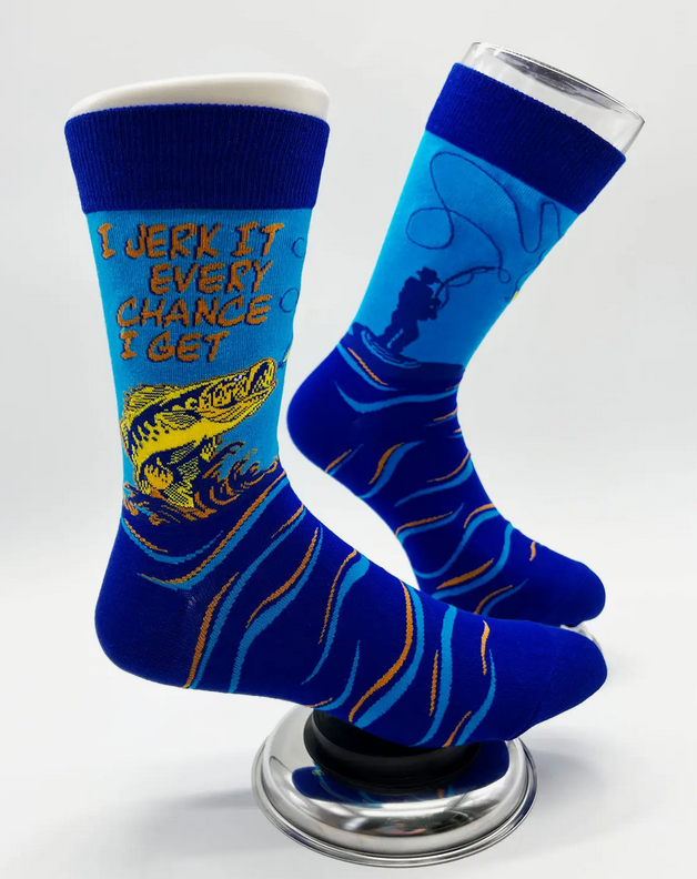 I Jerk It Men's Crew Socks