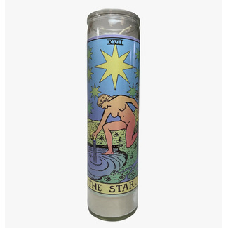 The Luminary and Co. Neon Tarot Devotional Prayer The Star Candle