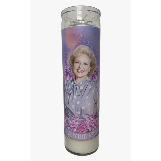 The Luminary Betty White Alter Candle