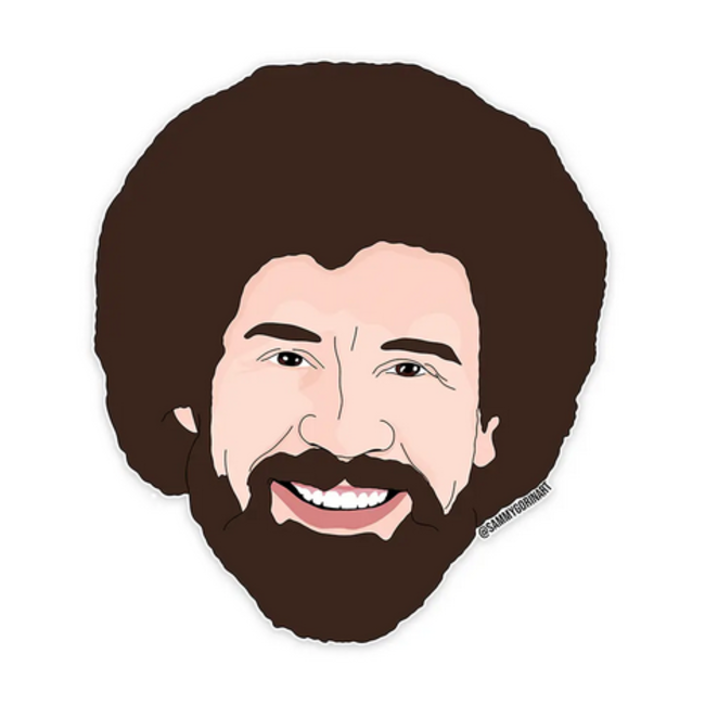 Bob Ross Sticker