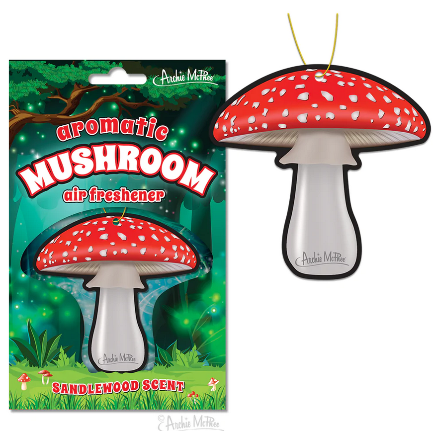 Archie McPhee Air Freshener- Aromatic Mushroom