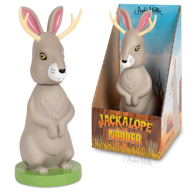 Nodder - Jackalope: Whimsical Bobblehead Collectible