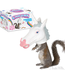 Squirrel Feeder - Unicorn Head: Whimsical Outdoor Décor