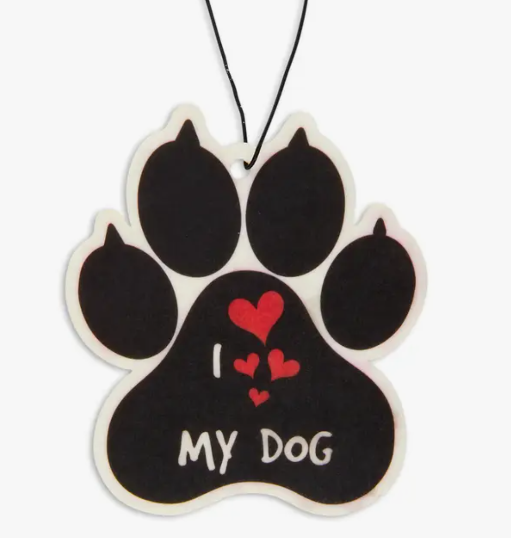 Dog Paw Air Freshener Ziya Blue