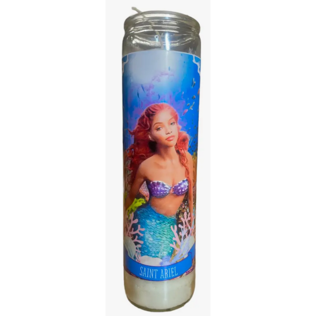 The Luminary Halle Bailey Ariel Mermaid Alter Candle