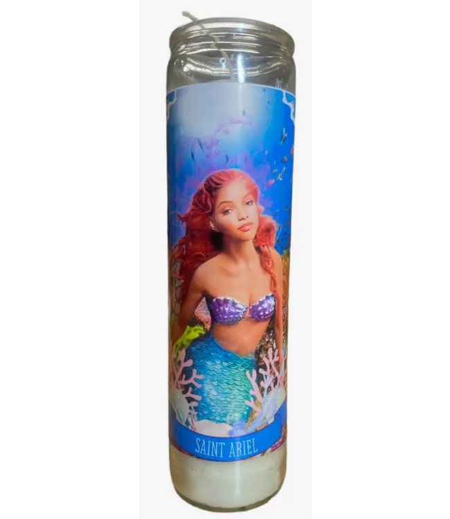 The Luminary Halle Bailey Ariel Mermaid Alter Candle