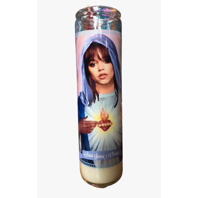 Jenna Ortega Prayer Candle