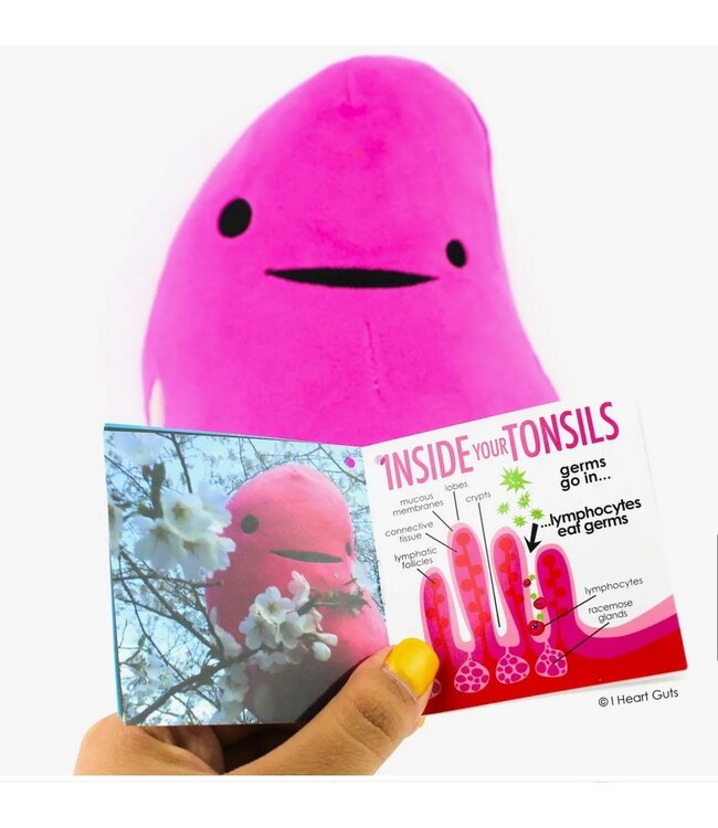 I Heart Guts Tonsil You're Swell Plush