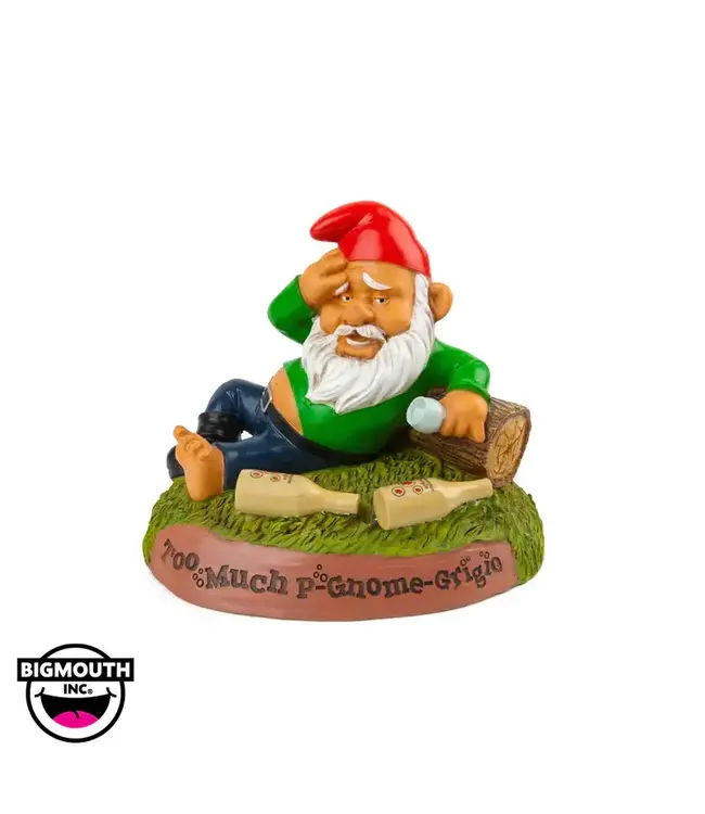 Gnome's Remorse: The Hung Over Garden Gnome