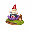Big Mouth Gnome-aste Meditation Gnome 7": Tranquil Garden Companion