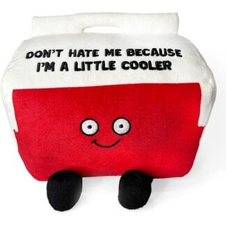 Punchkins "Dont Hate Me Because I'm A Little Cooler" Plush Picnic Cooler