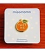 Misomomo Pronoun Orange Pin They/He