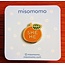 Misomomo Pronoun Orange Pin She/He