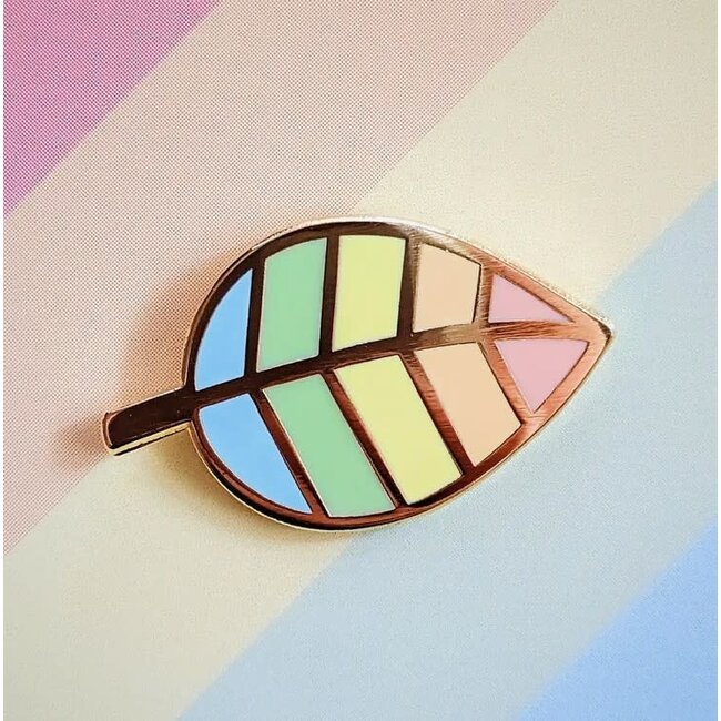 Leaf Your Pride: Misomomo Rainbow Pin!