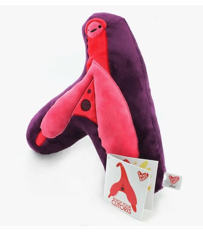 I Heart Guts Enjoy Your Clitoris Plushie