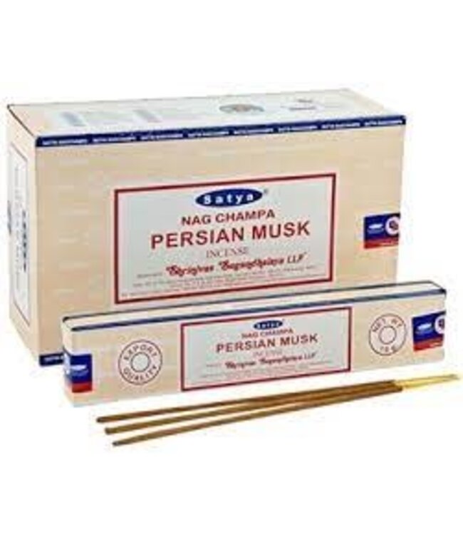 Satya Persian Musk Incense Sticks Ziya Blue