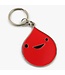 I Heart Guts Blood Drop Enamel Keychain